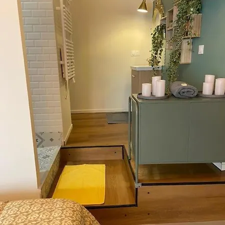 アパート Naticosy-appartement Centre Historique Avec Jardin Ideal Couple ベレーム